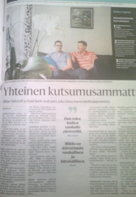 Sidoroffinja Juriksen monitasoisen haastattelun oli tehnyt Silja Massa, kuva Sabrina Bqain.