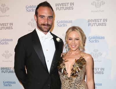 Kylie Minogue ja Joshua Sasse (kuva: Chris Jackson / PA Photos / Lehtikuva)