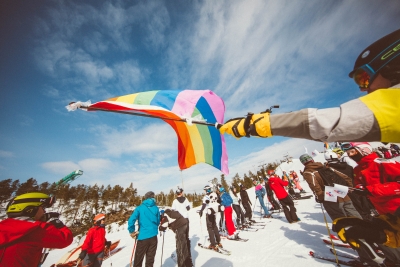 Tunnelmaa vuoden 2016 Ruka Ski Pride -tapahtumasta (kuva: Ömer Acar / Ruka Ski Pride)