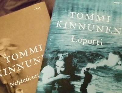 Tommi Kinnusen Lopotti on ehdolla Finlandia-palkinnon saajaksi - kuten oli hänen esikoisteoksensakin kaksi vuotta aiemmin.