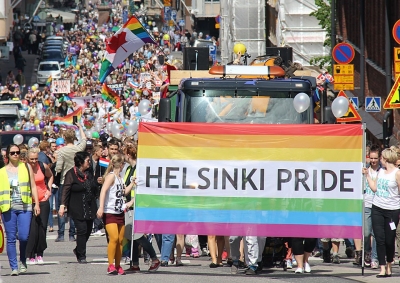 Helsinki Pride 2015 -kulkue