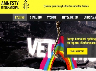 Amnestyn nimienkeruukampanja alkanut