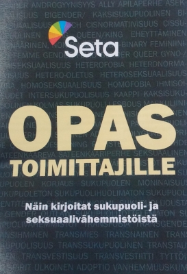 Saatesanoissa todetaan journalismiin kuuluvan joukko valintoja linjan, näkökulmien ja kuvituksen suhteen. Niihin Seta toivoo voivansa vaikuttaa oppaallaan.