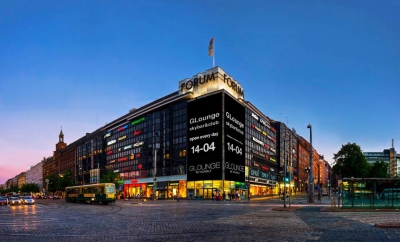 GLounge Skybar&Club sijaitsee Forumin kauppakeskuksessa Helsingin ydinkeskustassa (kuva: GLounge)