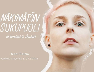 Näkymätön sukupuoli -valokuvanäyttely on avoinna Helsingissä ARTag Galleryssa 5.-31.3.2018 keskiviikosta perjantaihin kello 12-18 ja lauantaista sunnuntaihin kello 12-16.
