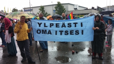 Pride Kangasniemellä (kuva: Mikko Väisänen)