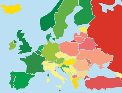 ILGA-Europen kuudes maavertailu julkaistiin 17.5.2017.