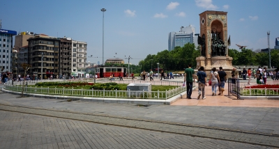Taksim-aukio Istanbulissa.