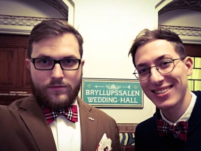 Pavel Stotsko ja Jevgeni Voijtsehovski ja (kuva Jevgeni Voijtsehovskin Facebook-sivulta)