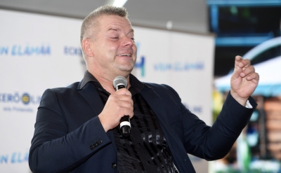 Jari Sillanpää Vain elämää -risteyllä Virossa elokuussa 2017. (kuva: Vesa Moilanen / Lehtikuva)