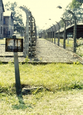Auschwitzin sähköaitaa