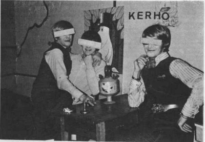 Leppeä tunnelma kellarissa
