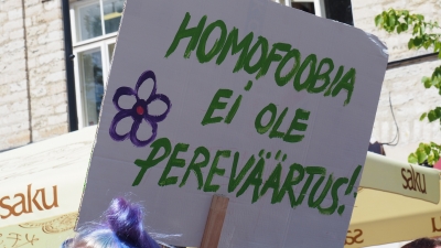 Homofobia ei ole perhearvo.
