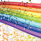 Iskelmä kohtaa sateenkaaren