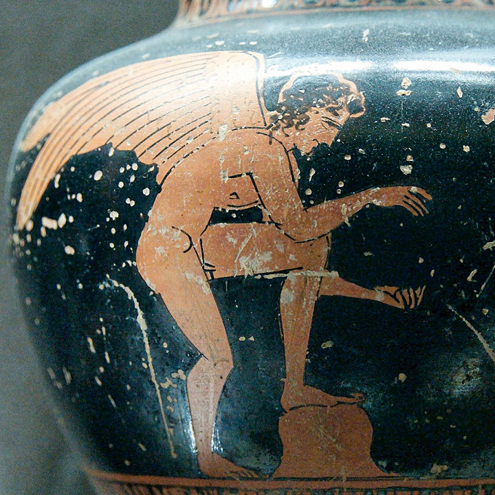 Eros maljakkomaalauksena n. 500 eaa.
